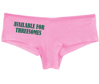 Available for Threesomes - Pink Boy Short