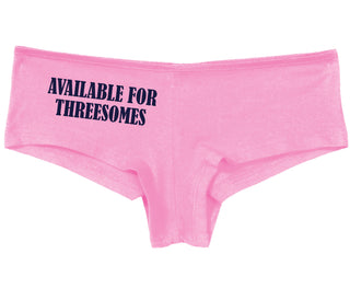 Available for Threesomes - Pink Boy Short