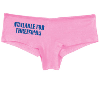Available for Threesomes - Pink Boy Short