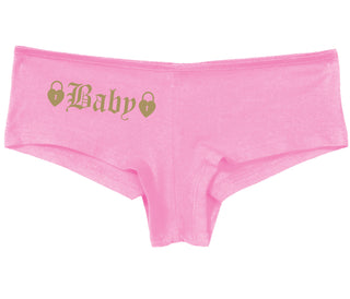 Baby Goth Look With Locks - Pink Boy Short