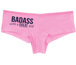 BadAss With a Great Ass - Pink Boy Short