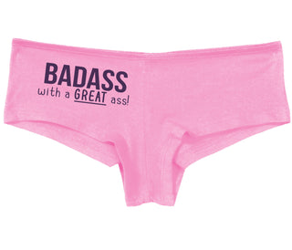 BadAss With a Great Ass - Pink Boy Short