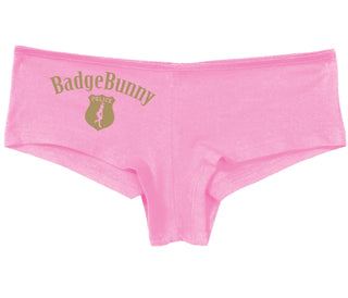 Badge Bunny for LEO Wife or Girlfriend - Pink Boy Short