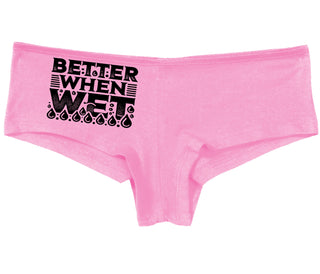 Better When Wet - Pink Boy Short