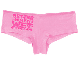 Better When Wet - Pink Boy Short