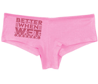 Better When Wet - Pink Boy Short