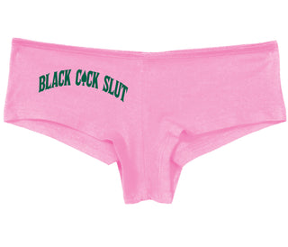 Black Cock Slut - Queen of Spades - Pink Boy Short