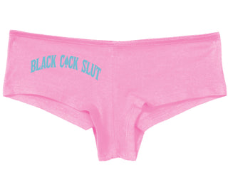 Black Cock Slut - Queen of Spades - Pink Boy Short