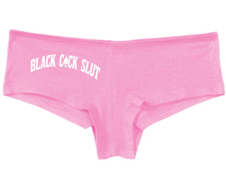 Black Cock Slut - Queen of Spades - Pink Boy Short