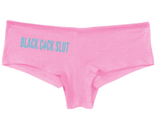 Black Cock Slut - Queen of Spades - Pink Boy Short