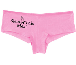 Bless This Meal - Pink Boy Short