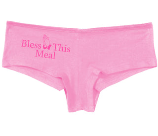 Bless This Meal - Pink Boy Short