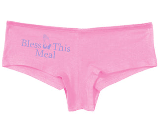 Bless This Meal - Pink Boy Short
