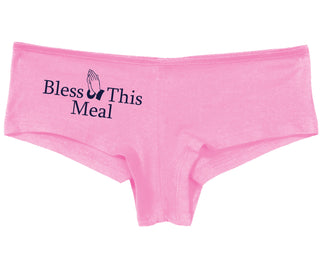 Bless This Meal - Pink Boy Short