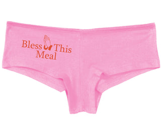 Bless This Meal - Pink Boy Short