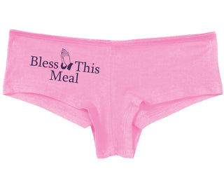 Bless This Meal - Pink Boy Short
