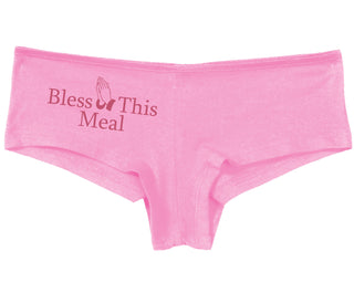 Bless This Meal - Pink Boy Short