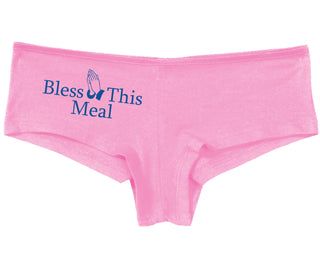 Bless This Meal - Pink Boy Short