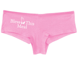 Bless This Meal - Pink Boy Short