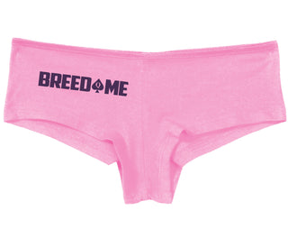 Breed Me - Queen of Spades - Pink Boy Short