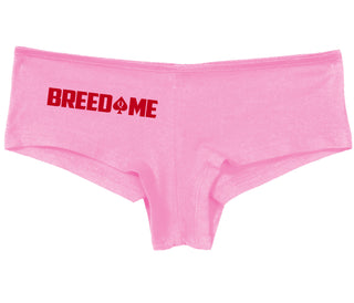 Breed Me - Queen of Spades - Pink Boy Short