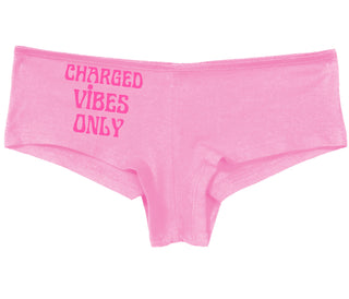 Charged Vibes Only - Pink Boy Short