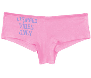 Charged Vibes Only - Pink Boy Short
