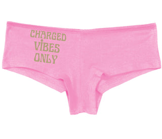 Charged Vibes Only - Pink Boy Short