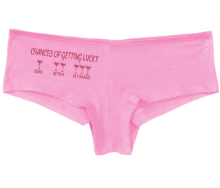 Chances Of Getting Lucky - More Wine - Pink Boy Short