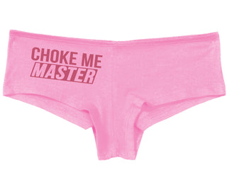 Choke Me Master - Pink Boy Short