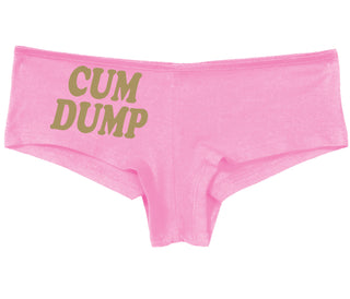Cum Dump - Bold Design - Pink Boy Short