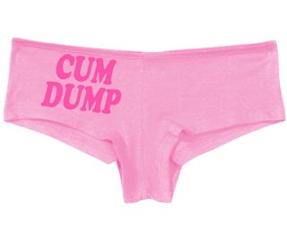 Cum Dump - Bold Design - Pink Boy Short
