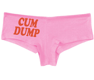 Cum Dump - Bold Design - Pink Boy Short