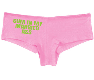 Cum In My Married Ass - Pink Boy Short