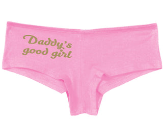 Daddy's Good Girl - Pink Boy Short