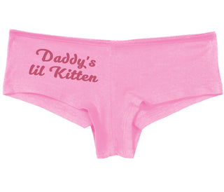 Daddys Little Kitten - Pink Boy Short