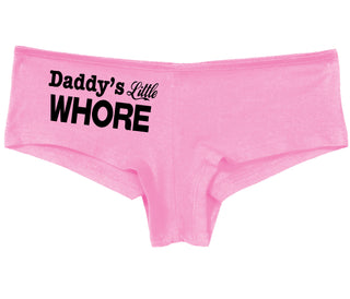 Daddys Little Whore - Pink Boy Short