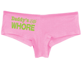 Daddys Little Whore - Pink Boy Short