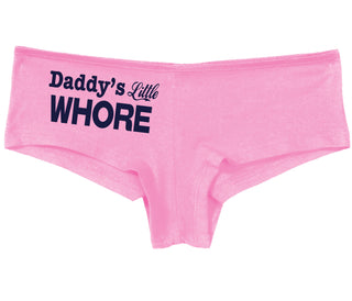 Daddys Little Whore - Pink Boy Short