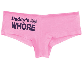 Daddys Little Whore - Pink Boy Short