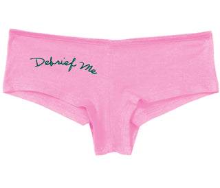 Debrief Me - Pink Boy Short