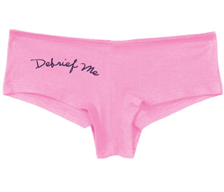 Debrief Me - Pink Boy Short