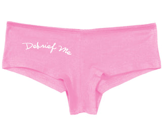 Debrief Me - Pink Boy Short