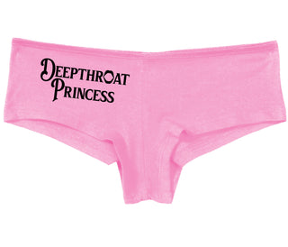 Deepthroat Princess - Deep Throat Specialist - Pink Boy Short