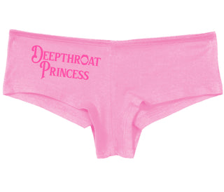 Deepthroat Princess - Deep Throat Specialist - Pink Boy Short