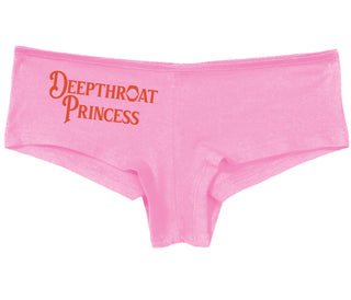 Deepthroat Princess - Deep Throat Specialist - Pink Boy Short