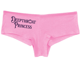 Deepthroat Princess - Deep Throat Specialist - Pink Boy Short