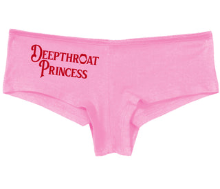 Deepthroat Princess - Deep Throat Specialist - Pink Boy Short