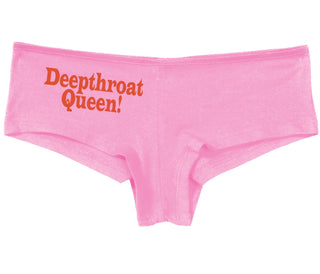 Deep throat Queen - Deepthroat Specialist - Pink Boy Short