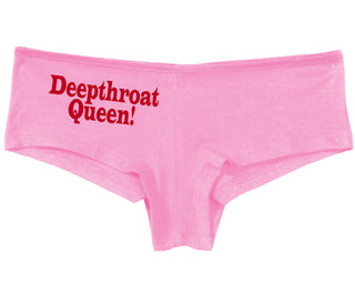 Deep throat Queen - Deepthroat Specialist - Pink Boy Short
